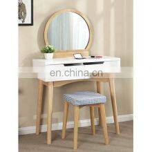 Nordic Solid Wood Modern Minimalist Dressing Table Multifunctional Dressing Table Small Apartment