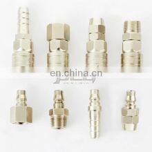 C Type Japanese Steel Nickel-plated Air Pump Air Pipe Pneumatic Self-locking Quick Release Coupling thumbnail-2