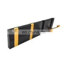 Черные скандинавские вешалки для одежды на стену, прочные, скрытые, с бронзовым покрытием. Вешалка для стены для вешалки для пальто на стену