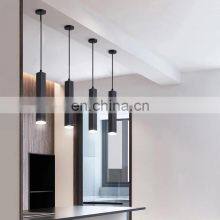 Decorative Long Tube Dining Room Shop Bar Counter Decoration Cylinder Pipe Hanging Light Kitchen Lamp thumbnail-1