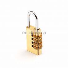 Security 21/28 mm Brass Outdoor Die-Cast 4 Digits Brass Combination Padlock for Indoor thumbnail-5