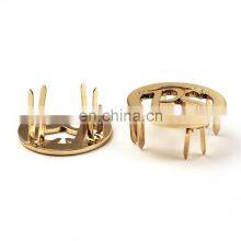 Oil Covered Protection OEM Gold Custom Logo Emboss Metal Tags Label for Bag thumbnail-3