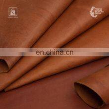 Best Selling Beautiful Drum-Stuffed Full Grain Sustainable 22 Sqft Vegetable Tanned Cow Genuine Leather for Sale thumbnail-2