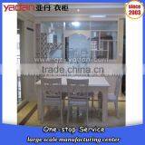 White Lacquer Dining Table Model With Price thumbnail-2