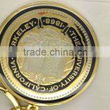 Key Chaincustom Soft Enamel Metal Badge Gold