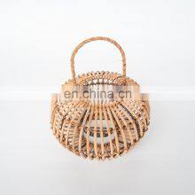 New Arrival Candle Holder Rattan Natural Lantern Wicker Candlestick Holder High Quality European Style Vietnam Supplier thumbnail-2