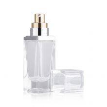 30ml Thick Square Liquid Foundation Bottle Spot Full Cover Essence Liquid Glass Bottle 30ml Square Pressing Lotion Bottle thumbnail-2