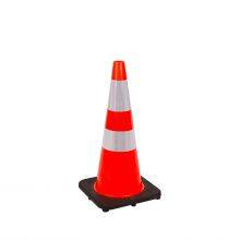 28inch Highway Safety PVC Road Cone With Black Base