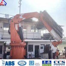 Factory Wholesale 8 Ton Hydraulic Folding Arm Marine Crane CE Certification Ship Knuckle Boom Marine Deck Crane thumbnail-3
