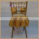 C104C Gold Chair Covers for Wedding Party thumbnail-1