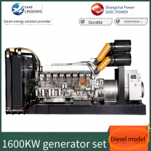 Shangchai Sdec High-pressure 1600kw Diesel Generator Set, Comparable to Komatsu/doosan Engines thumbnail-1