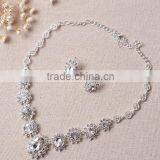 2016 Beautiful Necklace and Earring Set Bridal Jewelry Set thumbnail-4