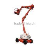 360 Degree Rotation Hydraulic Cleaning Trailer Boom Lift thumbnail-4