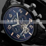 Men's Classical Automatic Wrist Watch Luxury Automatic Watches Real Leather Watch High Quality WM372