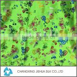 Top selling hot stamping disperse print fabric with high quality