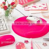 High quality and Durable wrist rest custom mouse pad with soft touch