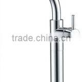 Polished Surface Treatment Single Handle Lavatory Faucet thumbnail-1