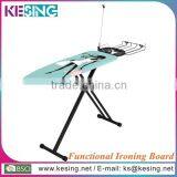 Luxury Monoblock Folding Ironing Board With Clothes Rack