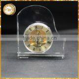 Contemporary Hot Selling Crystal Table Clock With Logo thumbnail-1