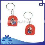 Wholesale Custom Design Soft Pvc Rubber Keychain