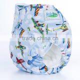 New Arrival Printed AIO Ultra Thin Natural China Cloth Diapers thumbnail-2