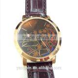 Hot Tips Geneva Waterproof Sapphire Cheap Analog Quartz Stainless Steel Watch