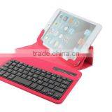 Leather Case Cover With Wireless Bluetooth Keyboard for Tablet PC 7'' Inch 8 Inch thumbnail-1