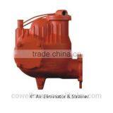 4 Inch Air Eliminator and Strainer