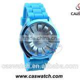 Trendy Sunflower Dial Silicone Watch, Candy Color 3D Face Jelly Watch, Girls Boys Hotfashion Watch thumbnail-3