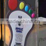 Soft Phone Cover Tpu Phone Case for Samsung Galaxy G850 Case With Foot Pattern Design thumbnail-5