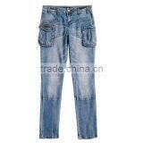 Ladies' cargo new style jeans DS120061