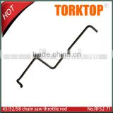 China 4500 5200 5800 chain saw spare parts throttle rod