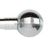 Top Selling Morden Stainless Steel Finial Extendable Curtain Rod Track Runner ROD DIAMETER 1" 5-8" 6-8" 1-2" 1-1/2" thumbnail-1