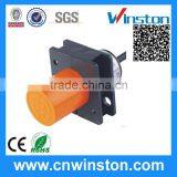 LM34 ABS Resin Cylinder Type 2 Wires Detection Distance Inductive Proximity Switch With CE
