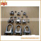 China Malleable Galvanized Steel Rigging Wire Rope Clip DIN 1142 thumbnail-3