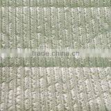 polyester stripe embroidered thermal padding quilting fabric for jacket