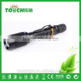 C REE 10W LED Zoomable Flashlight 2000LM Lampe Tactique Linterna Tactique