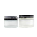50g 100g Cream Jar With Black Lid for Sale thumbnail-1