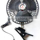 12v dc 6 Inch 60 Strips Oscillating Car Fan thumbnail-1