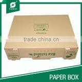 BROWN PRINTED PAPER TRAY FOR VEGETABLE LIKE MINI CUCUMBERS thumbnail-4