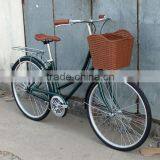 2016 hot new cheap single speed bike / 26 inch bicycle with dynamo light / adult city bike for lady KB-CB-M16014