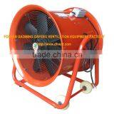 500mm Hand-pushing Ventilation Duct Fan With Adjustable Stand and Wheels