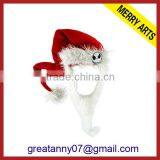 2015 New Product Red White Infant Christmas Knit Hats With Good Quality thumbnail-1