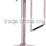 Strong Steel Feeling PU Seat Laminate Metal Bar Stool