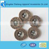 Custom Metal Sewing Button for 4 Holes