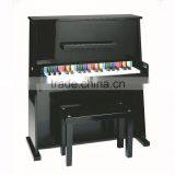 Fashional 37 Key Children Black Wooden Piano, Mini Child Wooden Piano Toy thumbnail-1