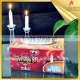 Jewish Shabbos White 3 Hours Candle Quality Choice thumbnail-1