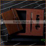 2016 Durable Gift Box Set Including Pu Notebook With Elastic Bound Quality Choice thumbnail-2