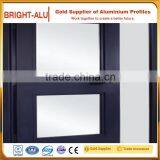 Wood Grain Aluminium Profile Sliding Window Door Frame Section thumbnail-5