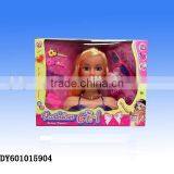 Plastic Cheap Beautiful Bust Model Girl Baby Doll for Kids Play thumbnail-5